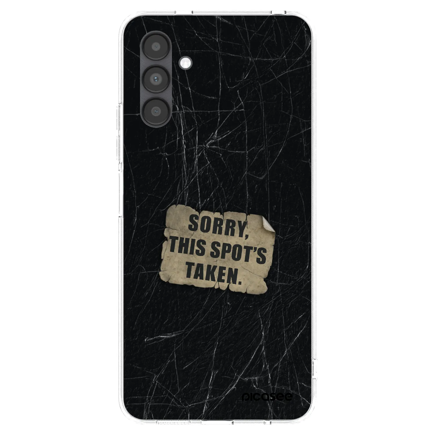 Picasee Samsung Galaxy A04s A047F Hülle - Transparentes Silikon - SORRY