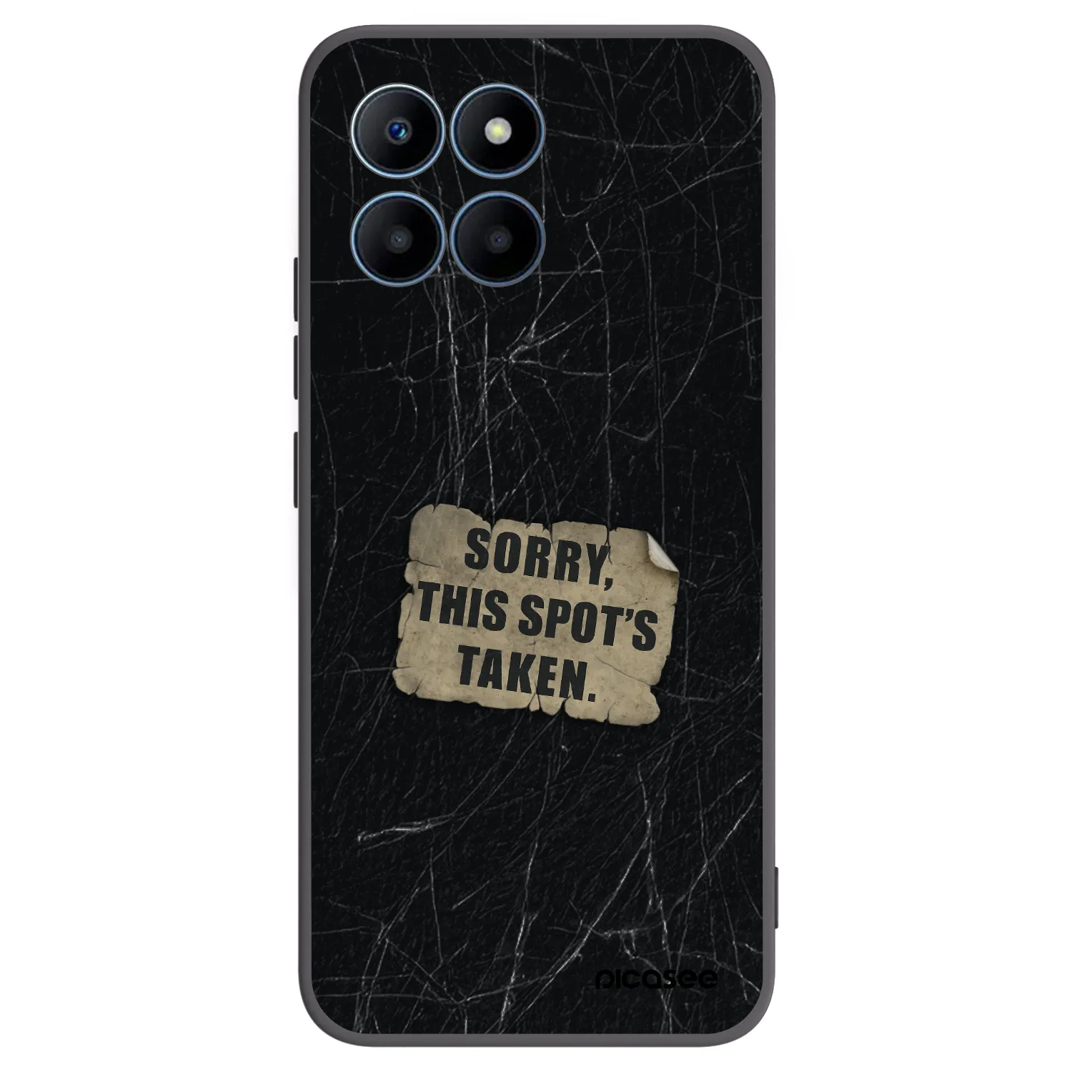 Picasee Honor 70 Lite Hülle - Schwarzes Silikon - SORRY