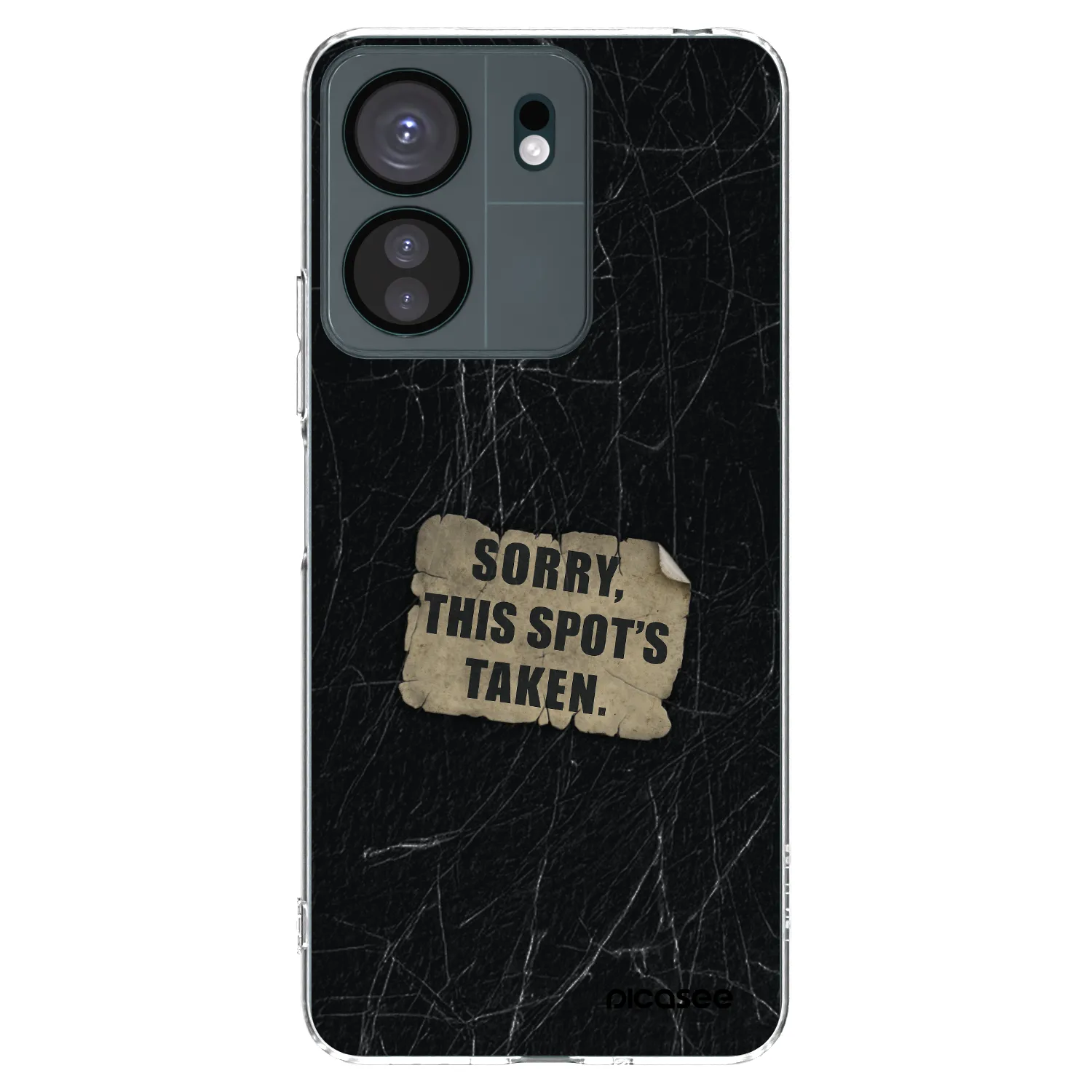 Picasee Xiaomi Redmi 13C 4G Hülle - Transparentes Silikon - SORRY