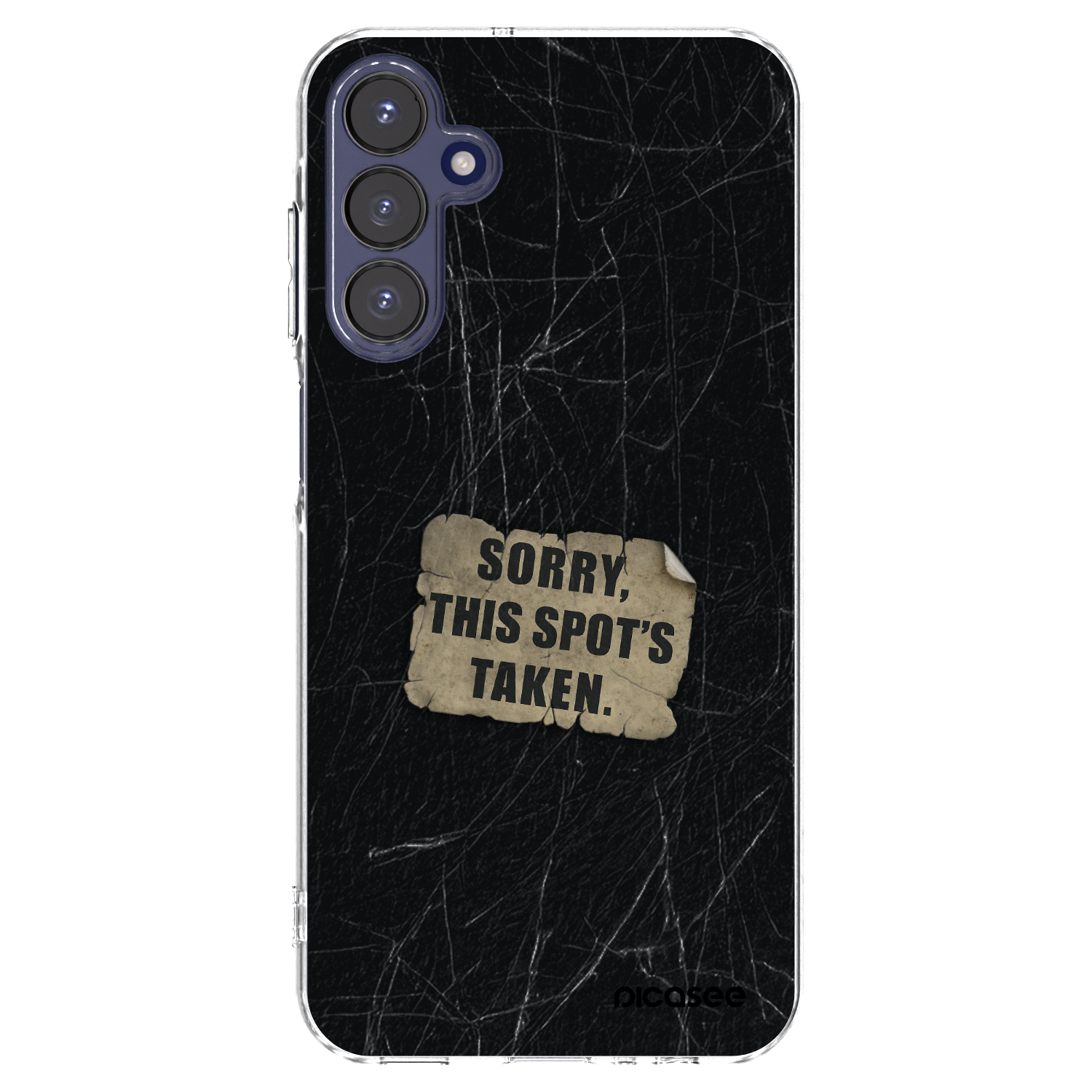 Picasee Samsung Galaxy A15 A155F 4G Hülle - Transparentes Silikon - SORRY
