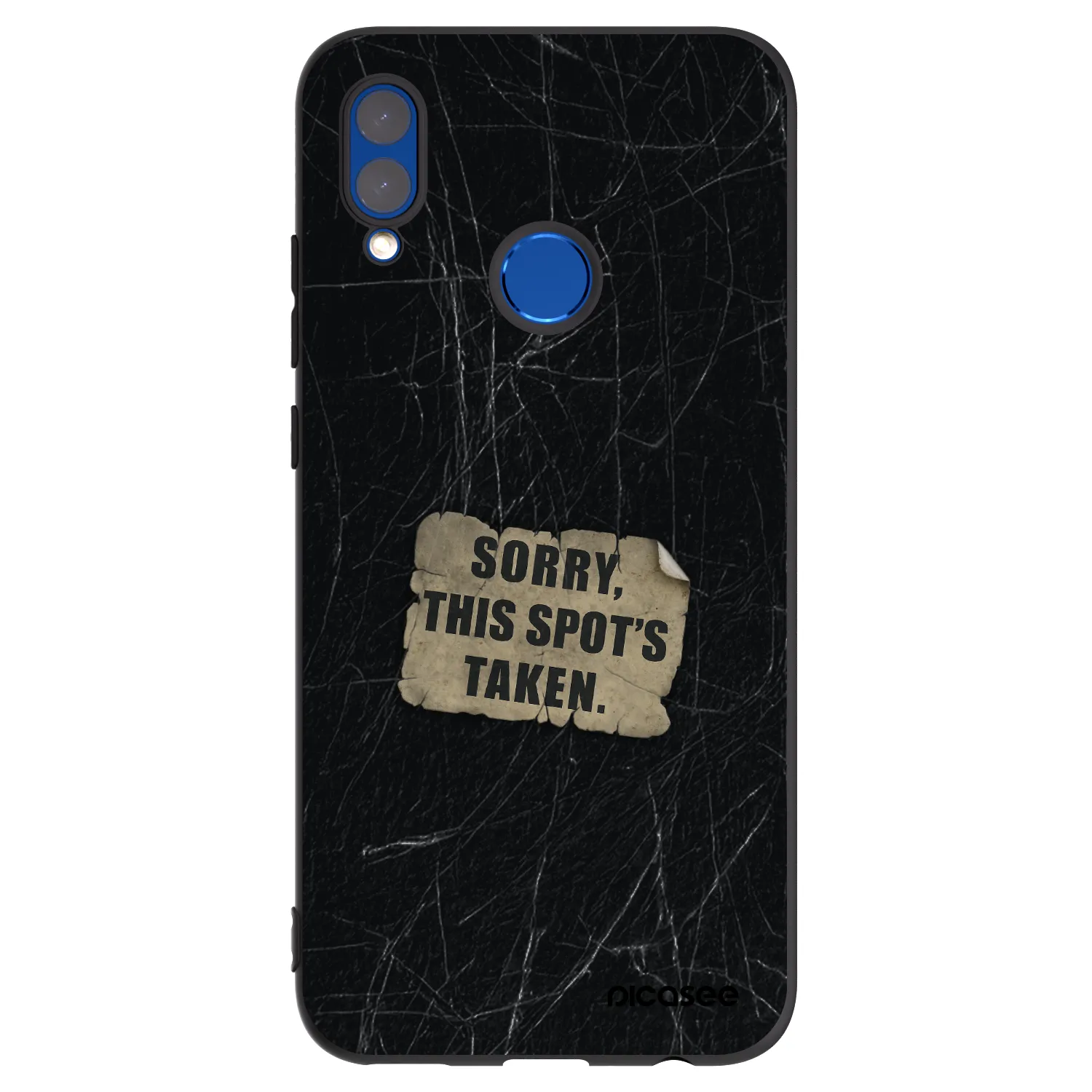 Picasee Honor 10 Lite Hülle - Schwarzes Silikon - SORRY