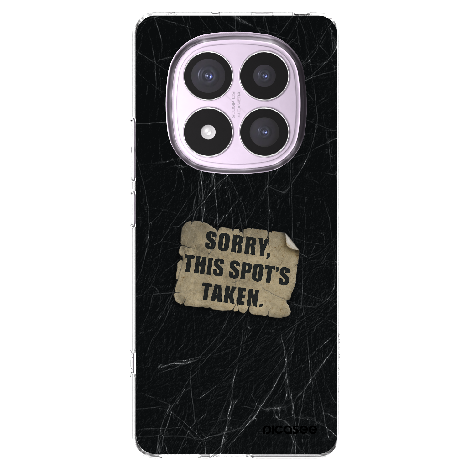 Picasee Xiaomi Redmi Note 14 Pro 5G Hülle - Transparentes Silikon - SORRY