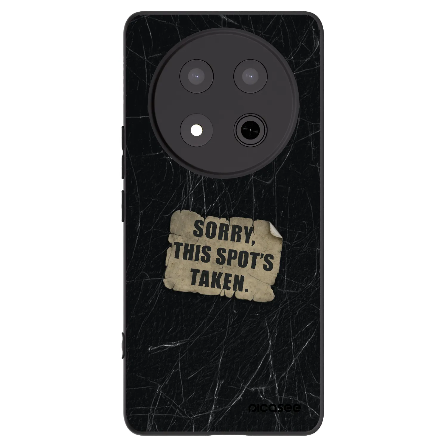 Picasee Honor Magic7 Lite 5G Hülle - Schwarzes Silikon - SORRY