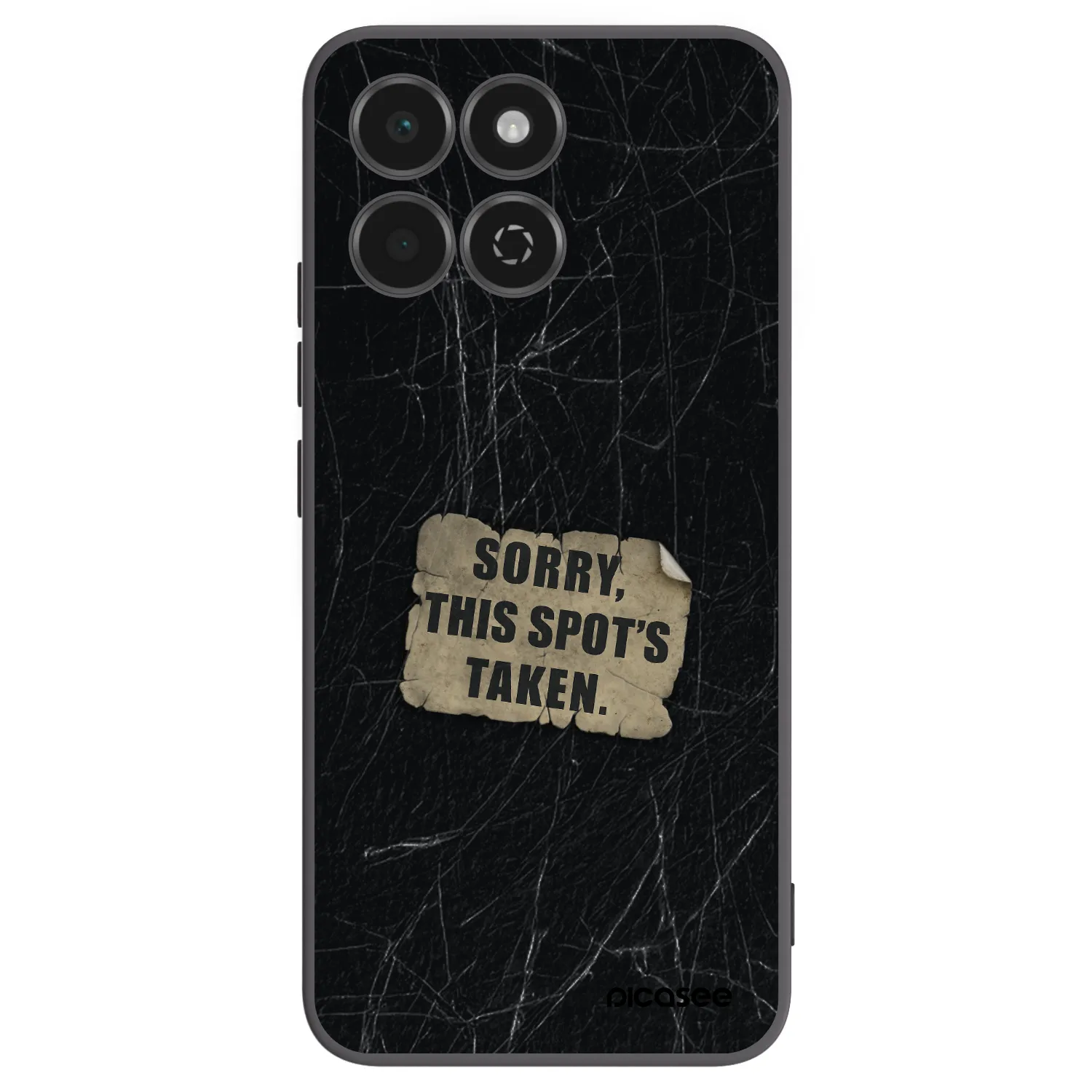 Picasee Honor 200 Smart 5G Hülle - Schwarzes Silikon - SORRY