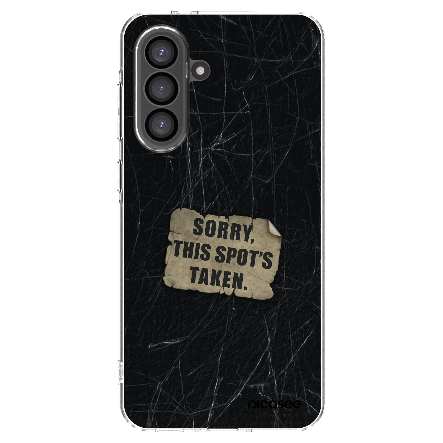 Picasee Samsung Galaxy A56 5G A566B Hülle - Transparentes Silikon - SORRY