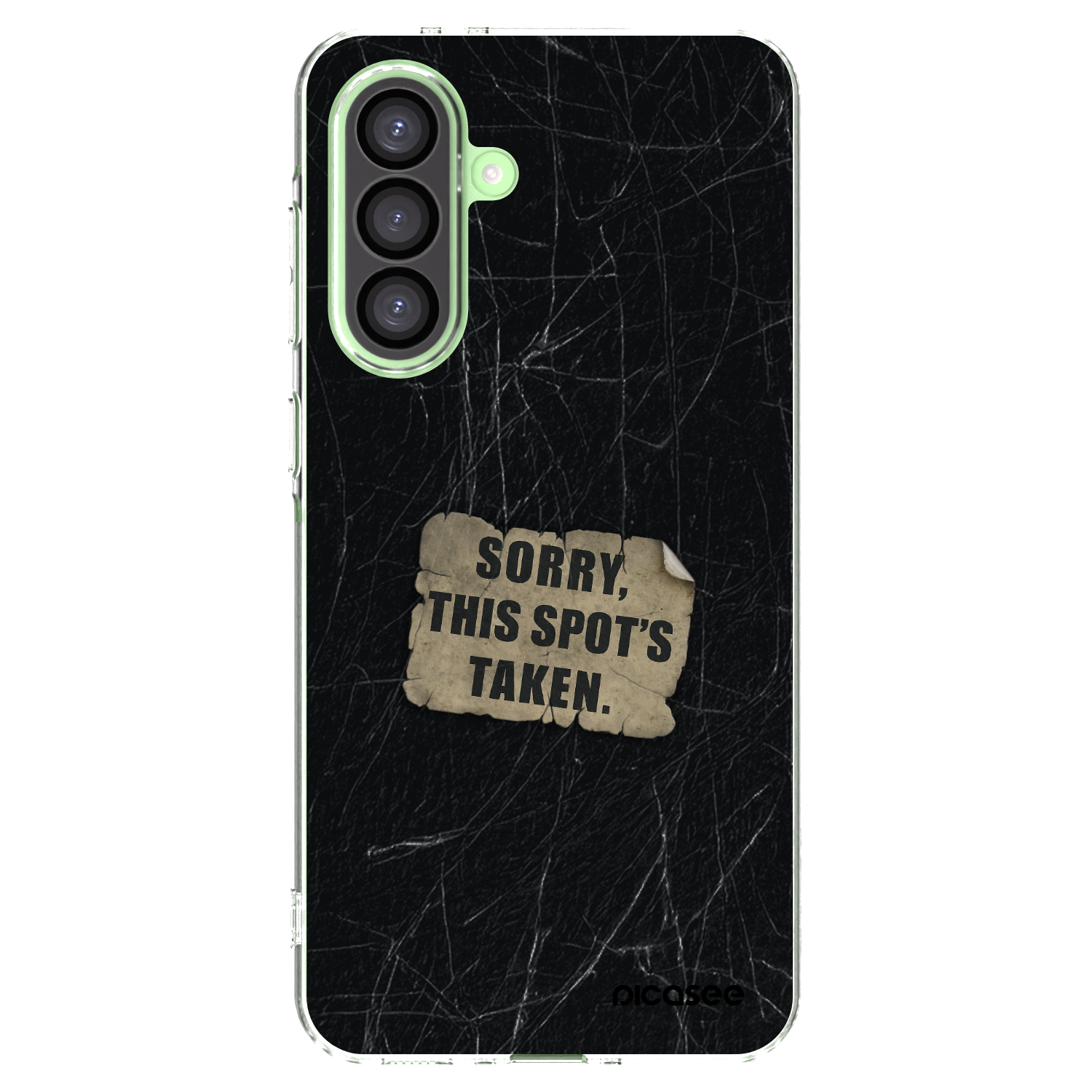 Picasee Samsung Galaxy A26 5G A266B Hülle - Transparentes Silikon - SORRY