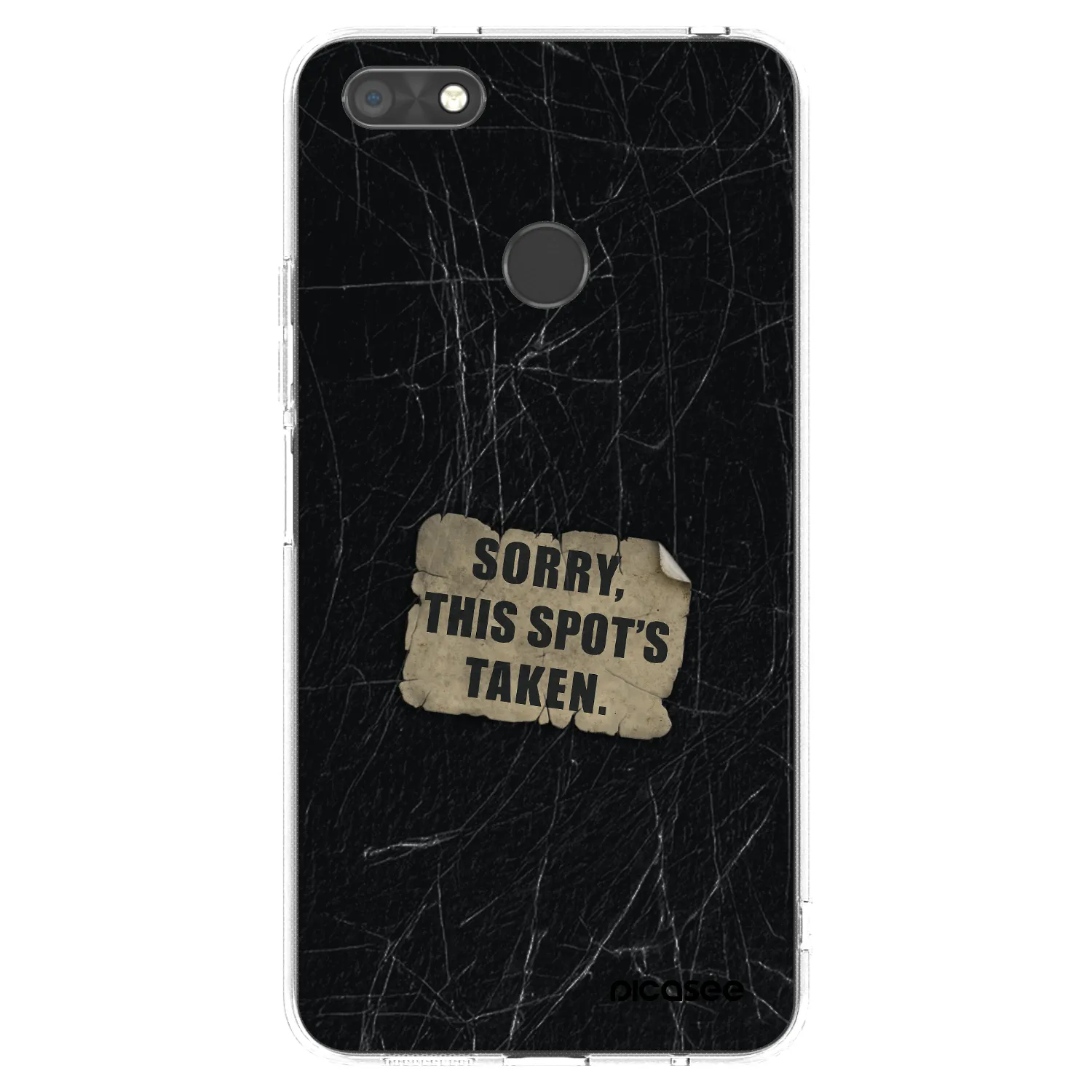 Picasee Huawei P9 Lite Mini Hülle - Transparentes Silikon - SORRY