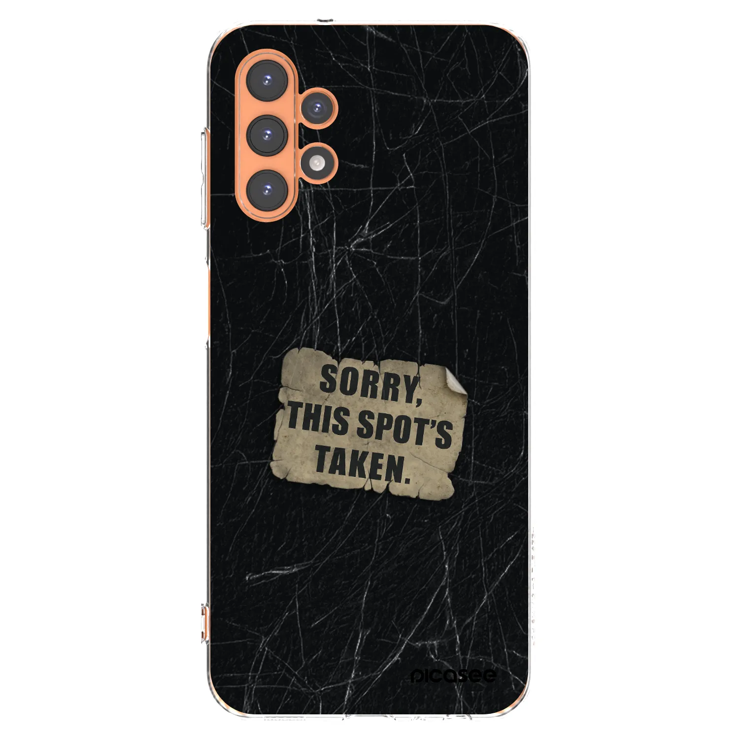 Picasee Samsung Galaxy A13 5G Hülle - Transparentes Silikon - SORRY