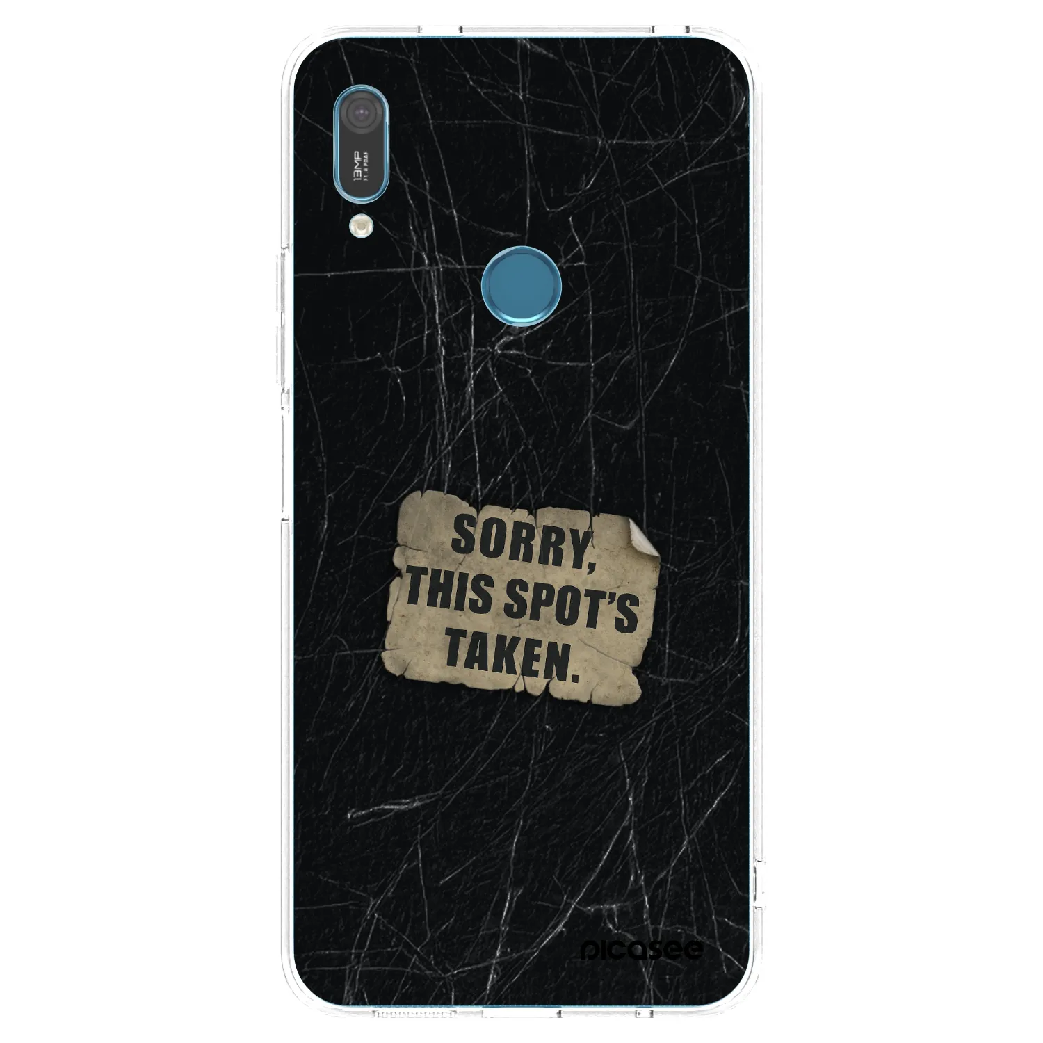 Picasee Huawei Y6 2019 Hülle - Transparentes Silikon - SORRY