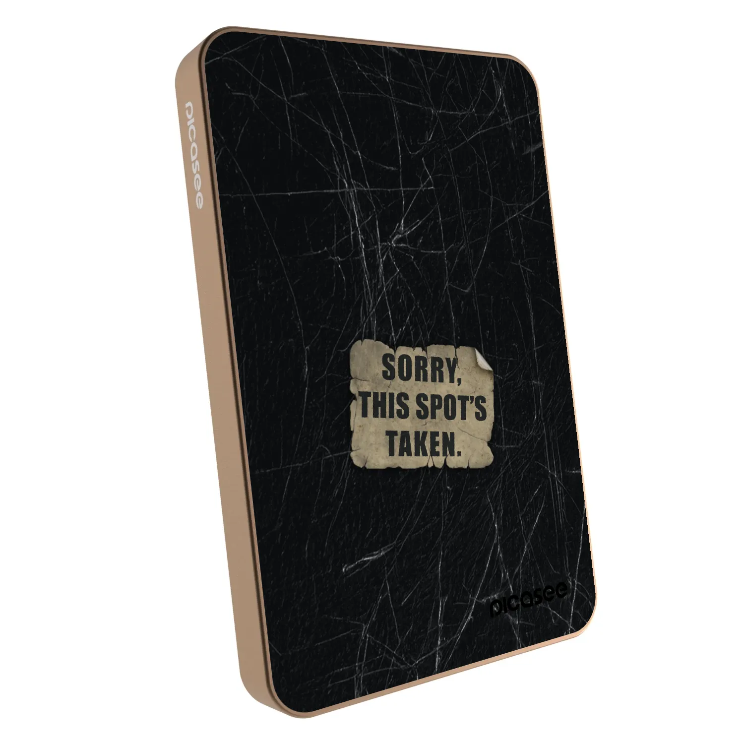 Picasee Powerbank mit MagSafe 5 000 mAh Golden - SORRY