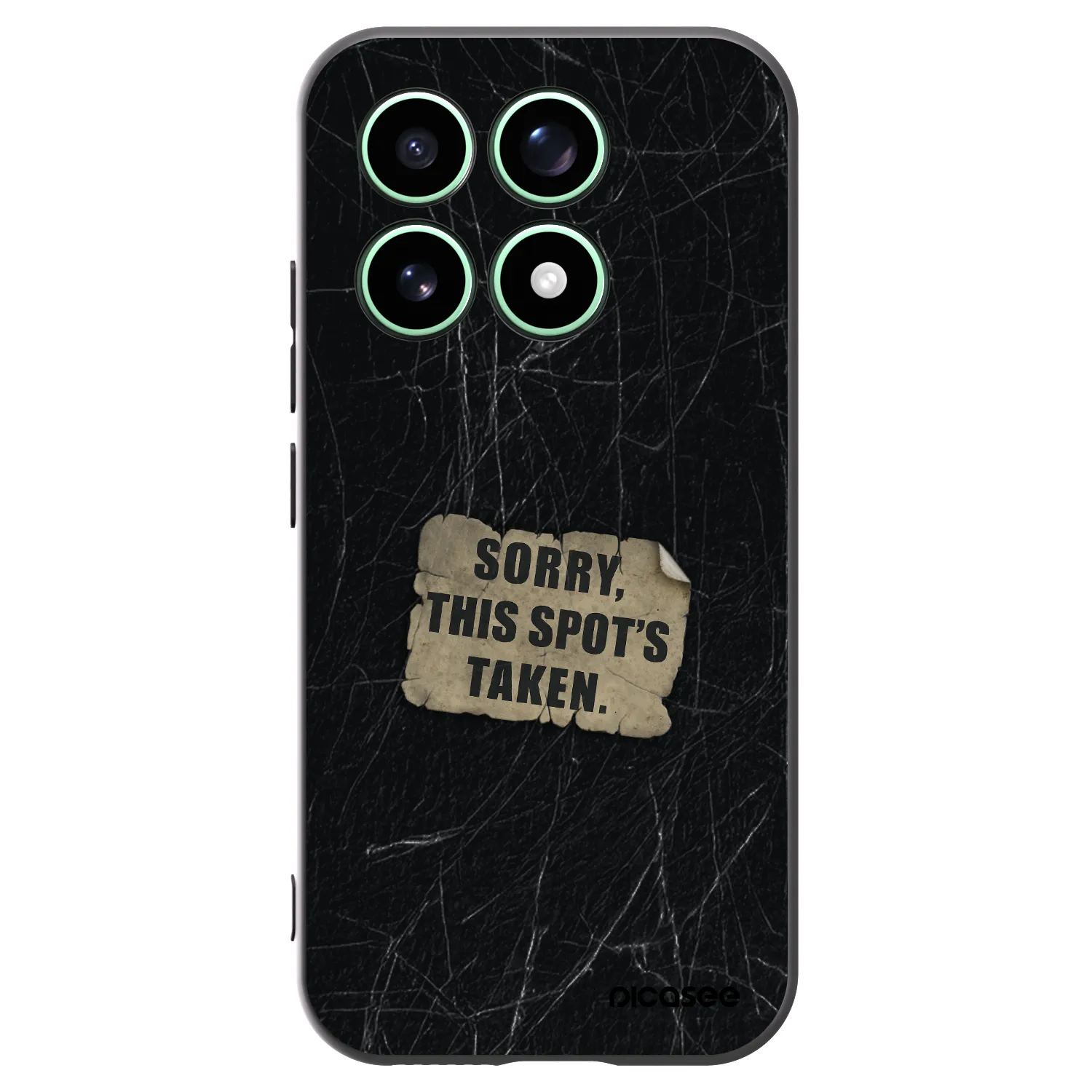 Picasee Xiaomi 17 Hülle - Schwarzes Silikon - SORRY