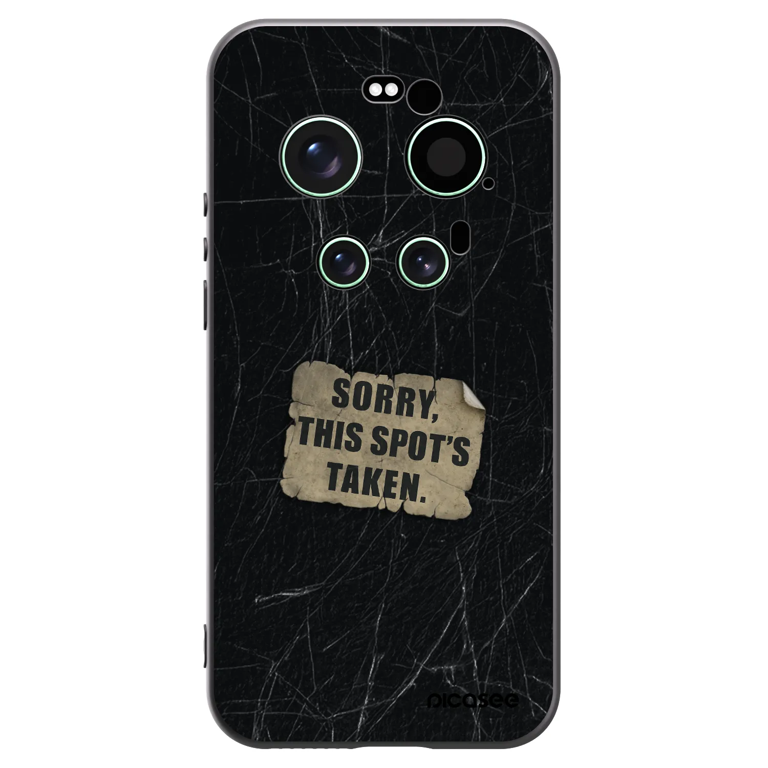 Picasee Xiaomi 17 Ultra Hülle - Schwarzes Silikon - SORRY