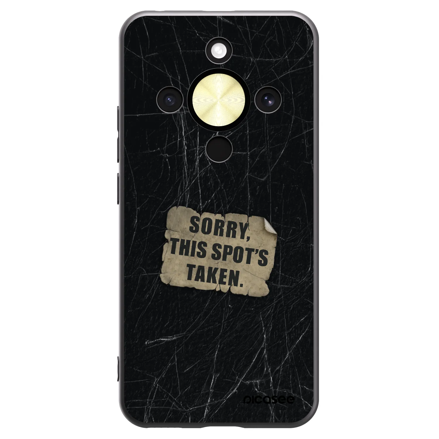 Picasee Honor Magic8 Lite 5G Hülle - Schwarzes Silikon - SORRY