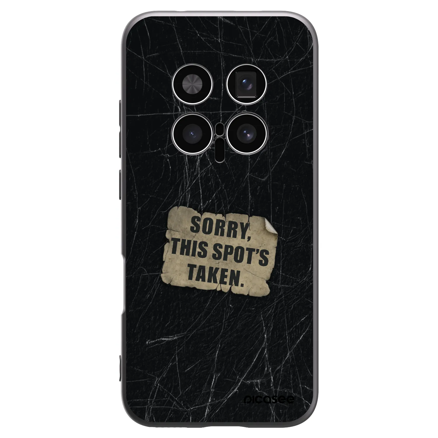 Picasee Honor Magic8 Pro 5G Hülle - Schwarzes Silikon - SORRY