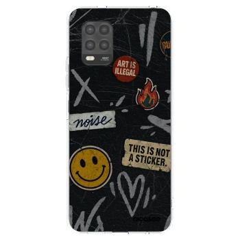 Picasee Xiaomi Mi 10 Lite Hülle - Transparentes Silikon - STICKERS x TAGS