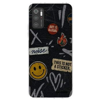 Picasee Xiaomi Poco M3 Pro 5G Hülle - Transparentes Silikon - STICKERS x TAGS