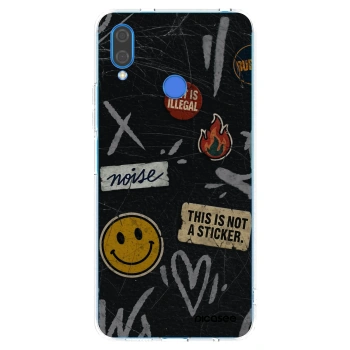 Picasee Huawei Nova 3i Hülle - Transparentes Silikon - STICKERS x TAGS