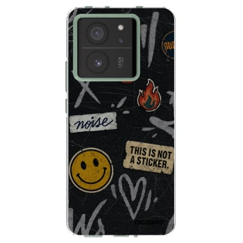 Picasee Xiaomi 13T Pro Hülle - Transparentes Silikon - STICKERS x TAGS