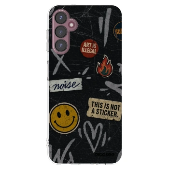 Picasee Samsung Galaxy A05s A057G Hülle - Transparentes Silikon - STICKERS x TAGS