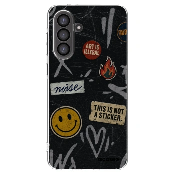 Picasee Samsung Galaxy A36 5G Hülle - Transparentes Silikon - STICKERS x TAGS