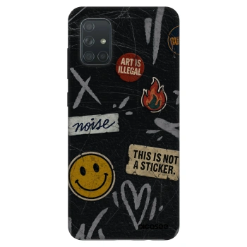 Hülle für Samsung Galaxy A71 A715F - STICKERS x TAGS