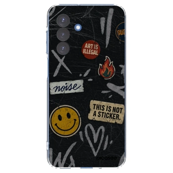 Picasee Samsung Galaxy A17 5G Hülle - Transparentes Silikon - STICKERS x TAGS