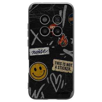 Picasee Honor Magic8 Pro 5G Hülle - Schwarzes Silikon - STICKERS x TAGS