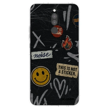 Picasee Xiaomi Redmi 8 Hülle - Transparentes Silikon - STICKERS x TAGS