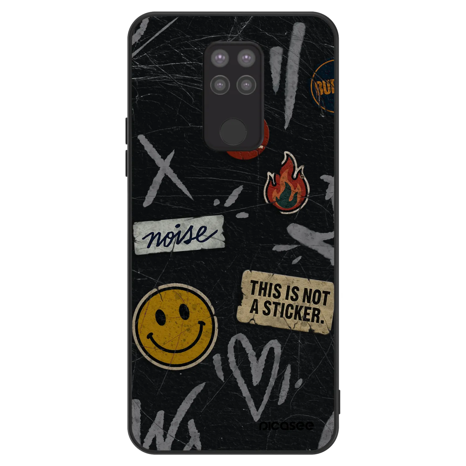 Picasee ULTIMATE CASE für Xiaomi Redmi Note 9 - STICKERS x TAGS