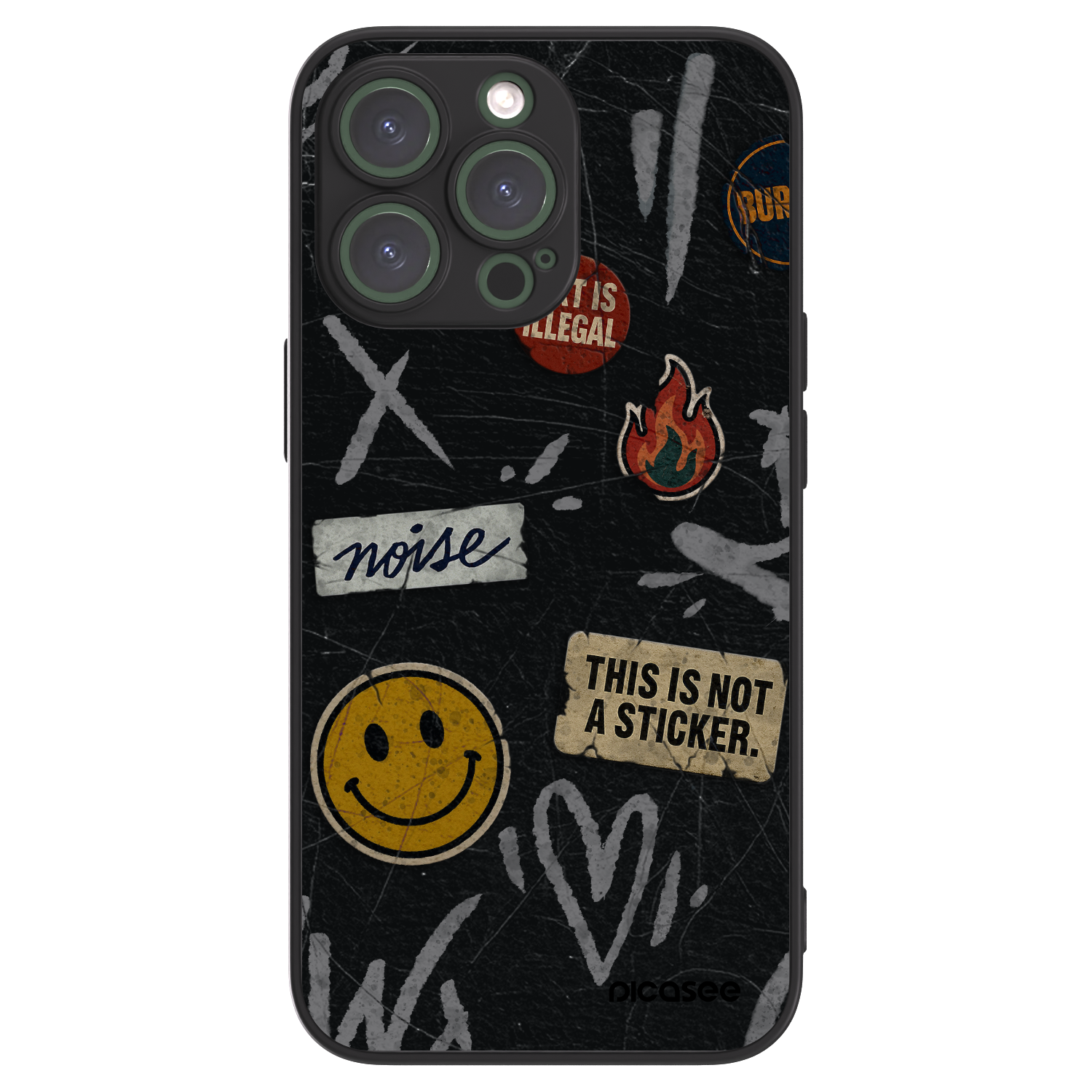 Picasee ULTIMATE CASE für Apple iPhone 13 Pro - STICKERS x TAGS