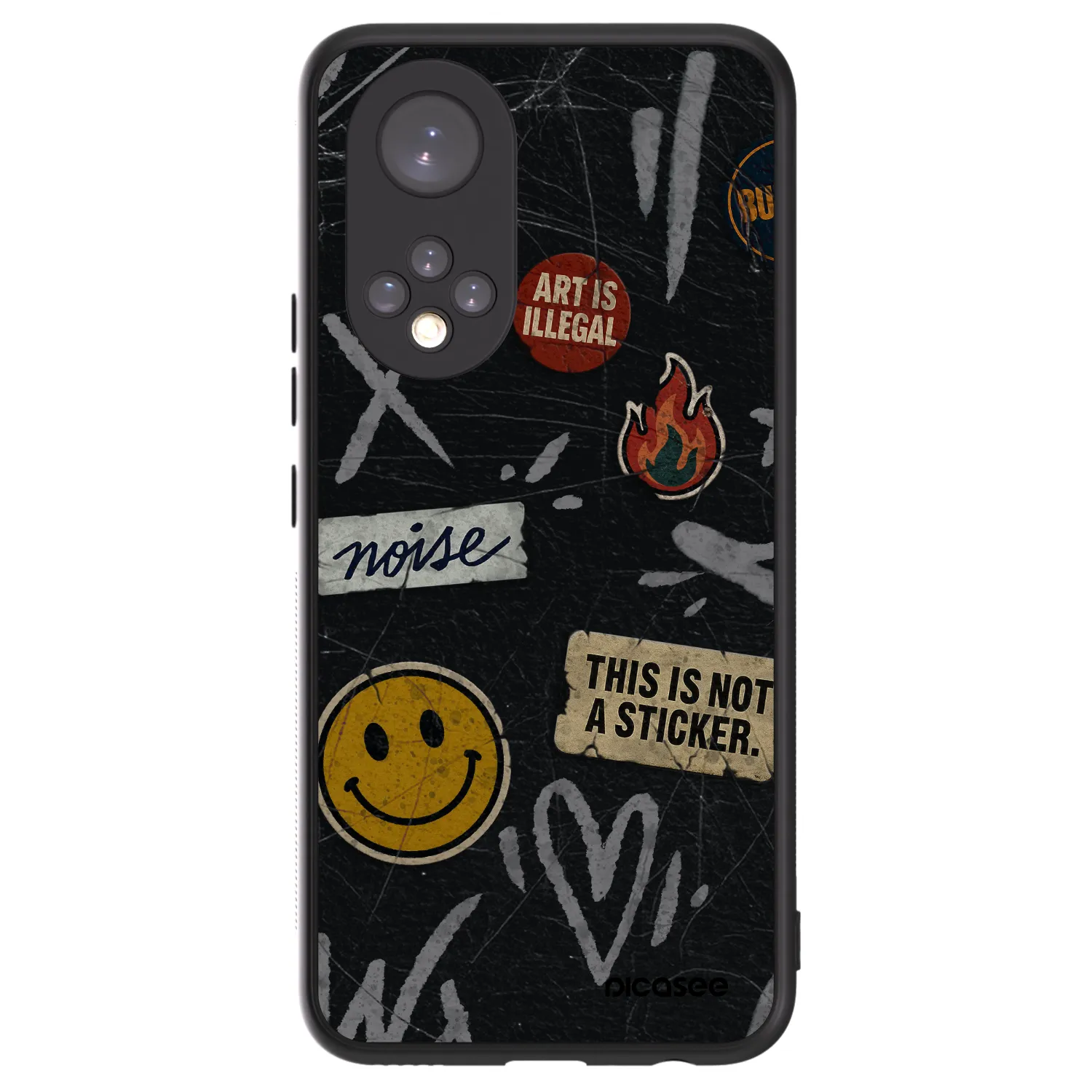 Picasee ULTIMATE CASE für Honor 50 5G - STICKERS x TAGS