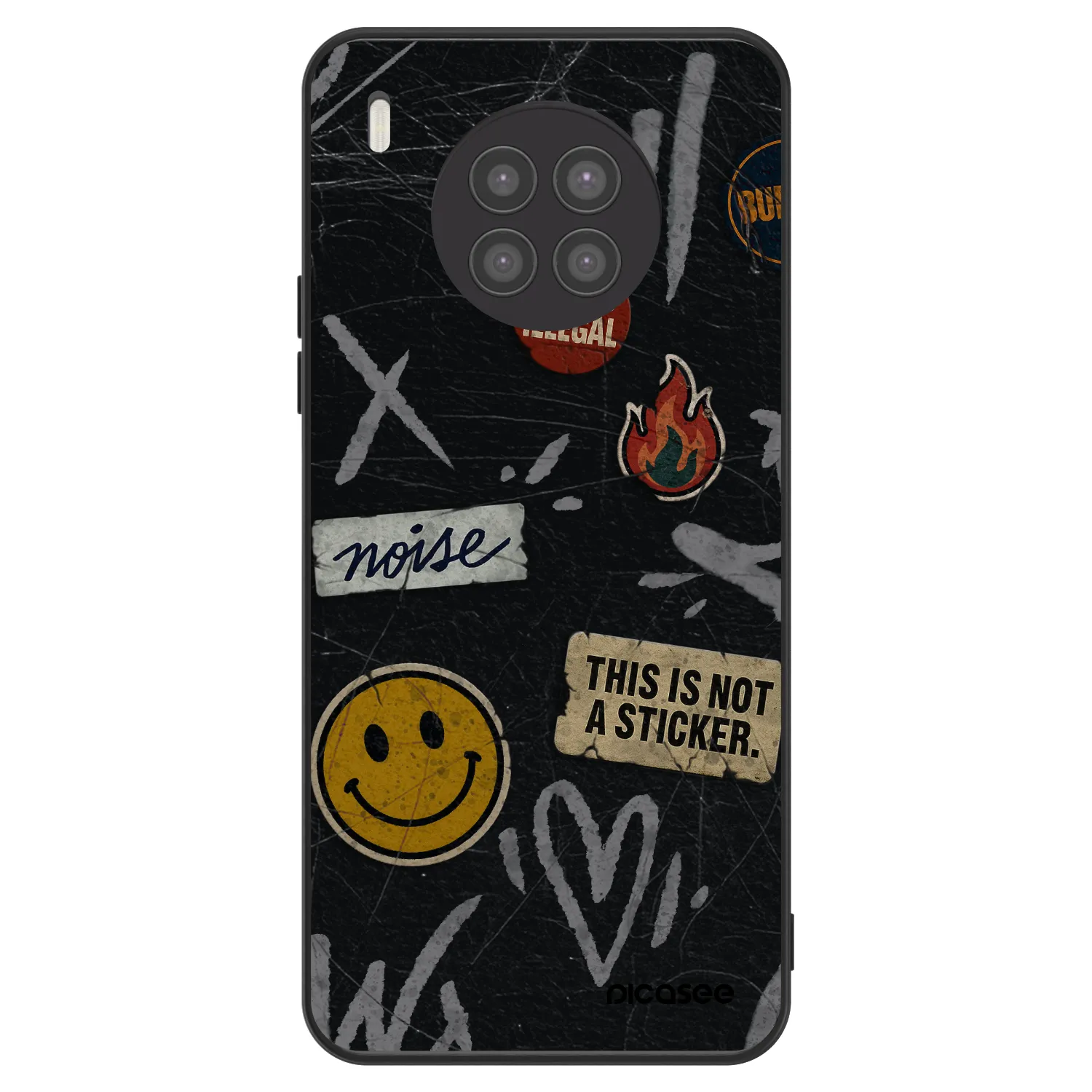 Picasee ULTIMATE CASE für Huawei Nova 8i - STICKERS x TAGS
