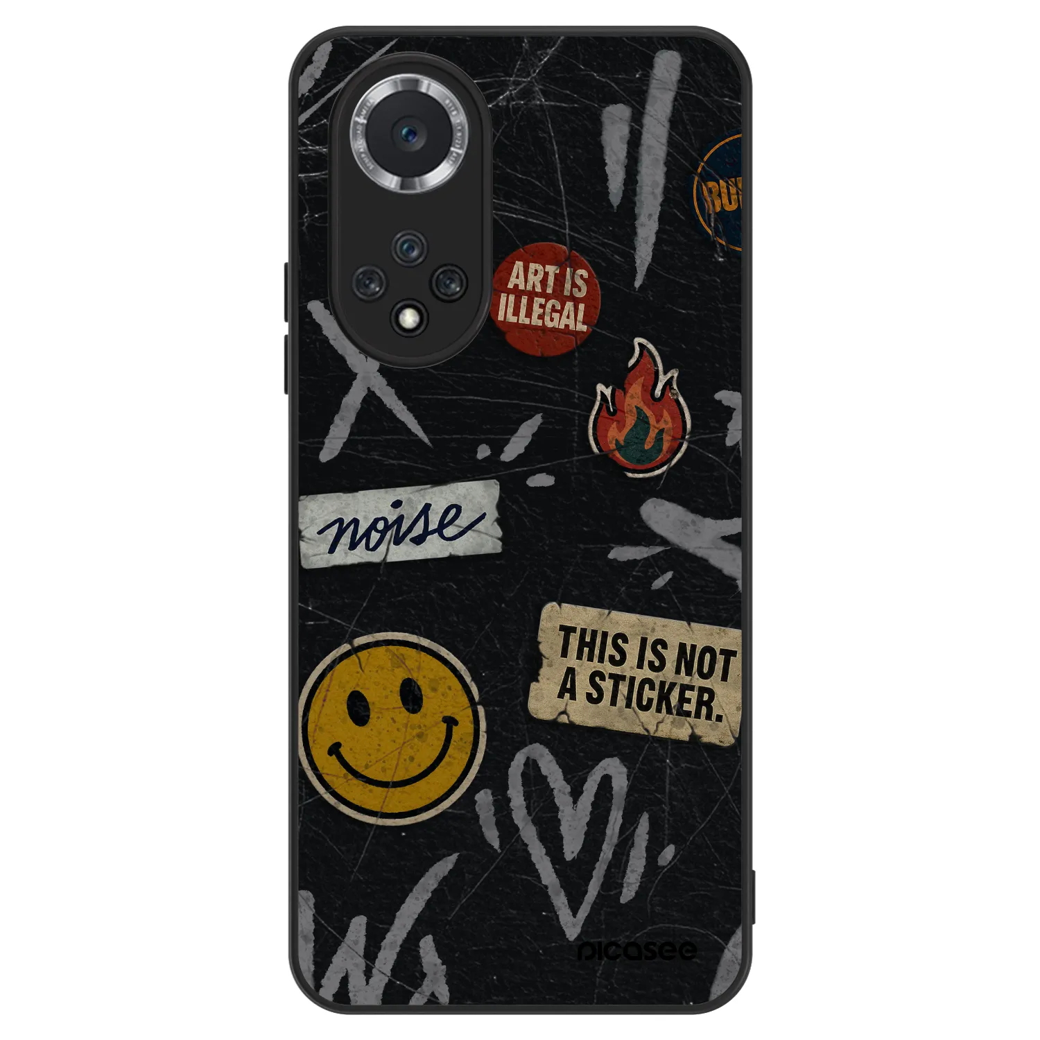 Picasee ULTIMATE CASE für Huawei Nova 9 SE - STICKERS x TAGS