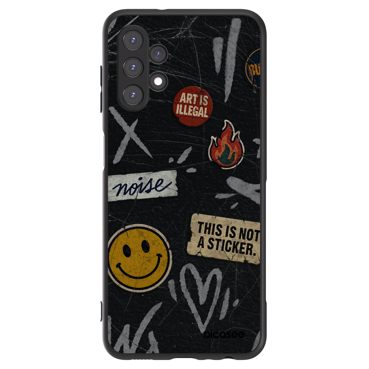 Picasee ULTIMATE CASE für Samsung Galaxy A13 4G A135 - STICKERS x TAGS
