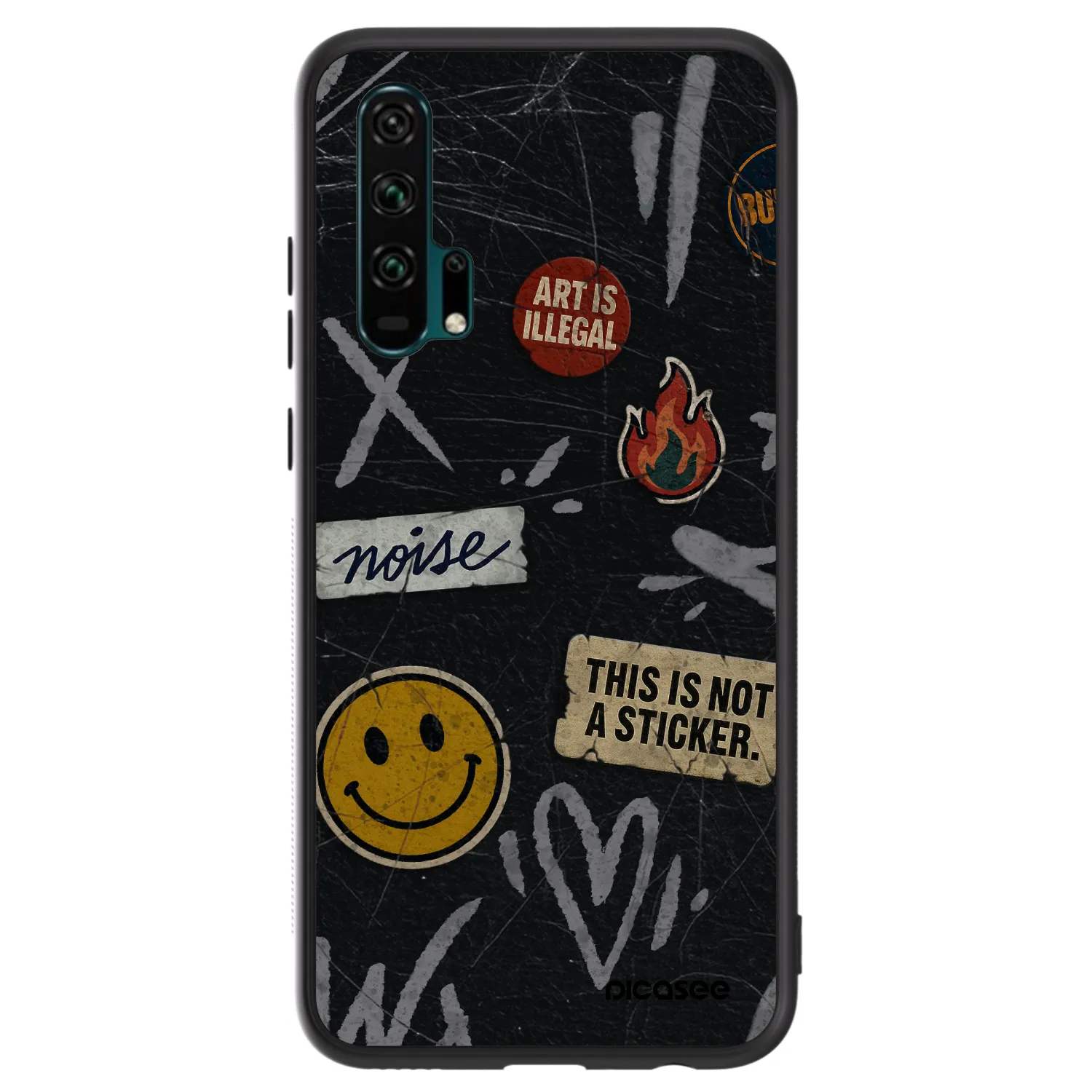 Picasee ULTIMATE CASE für Honor 20 Pro - STICKERS x TAGS