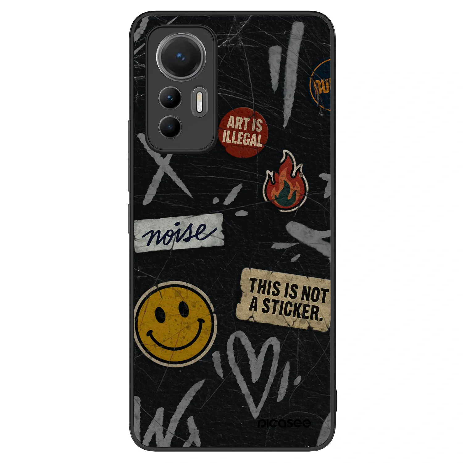 Picasee ULTIMATE CASE für Xiaomi 12 Lite - STICKERS x TAGS