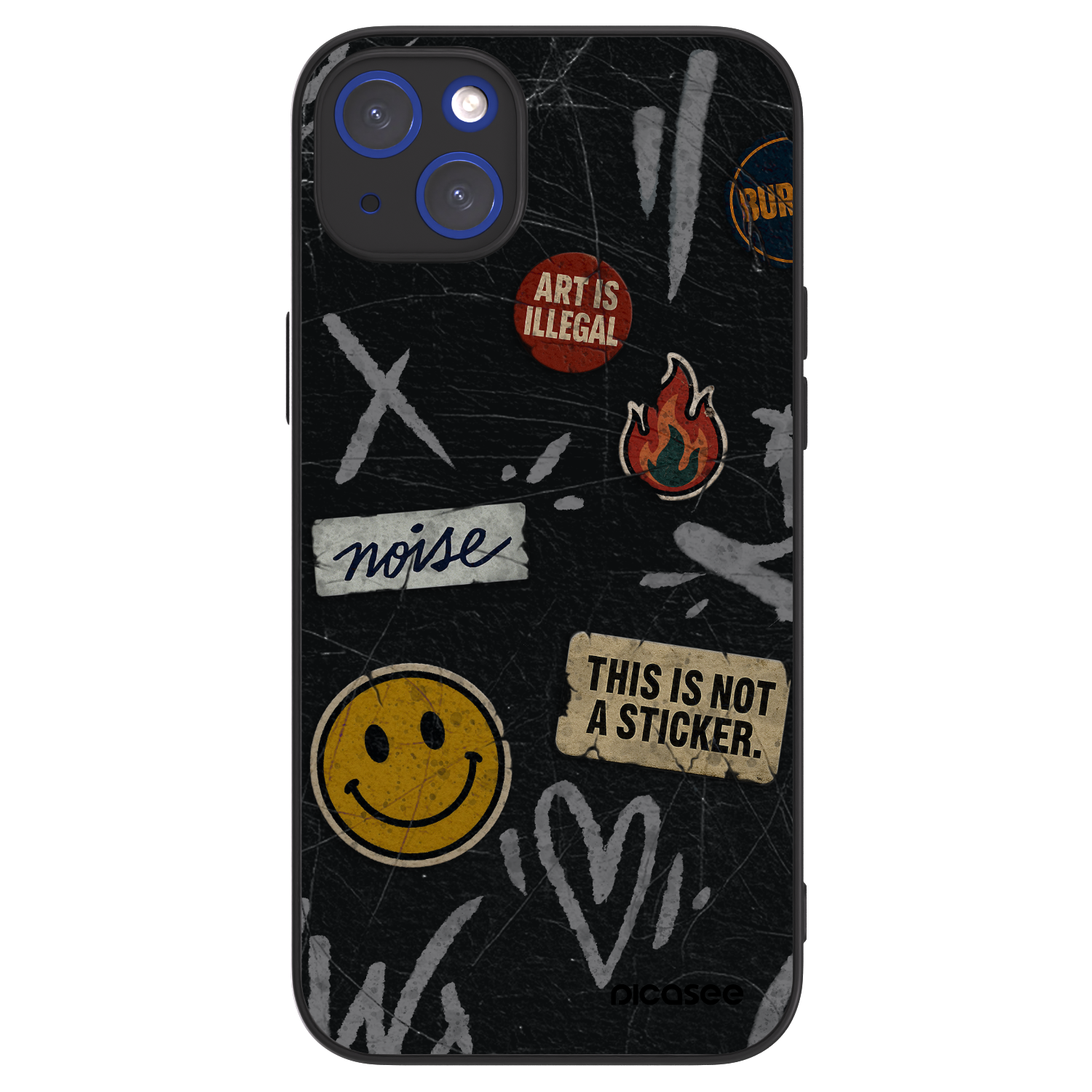 Picasee ULTIMATE CASE MagSafe für Apple iPhone 14 Plus - STICKERS x TAGS