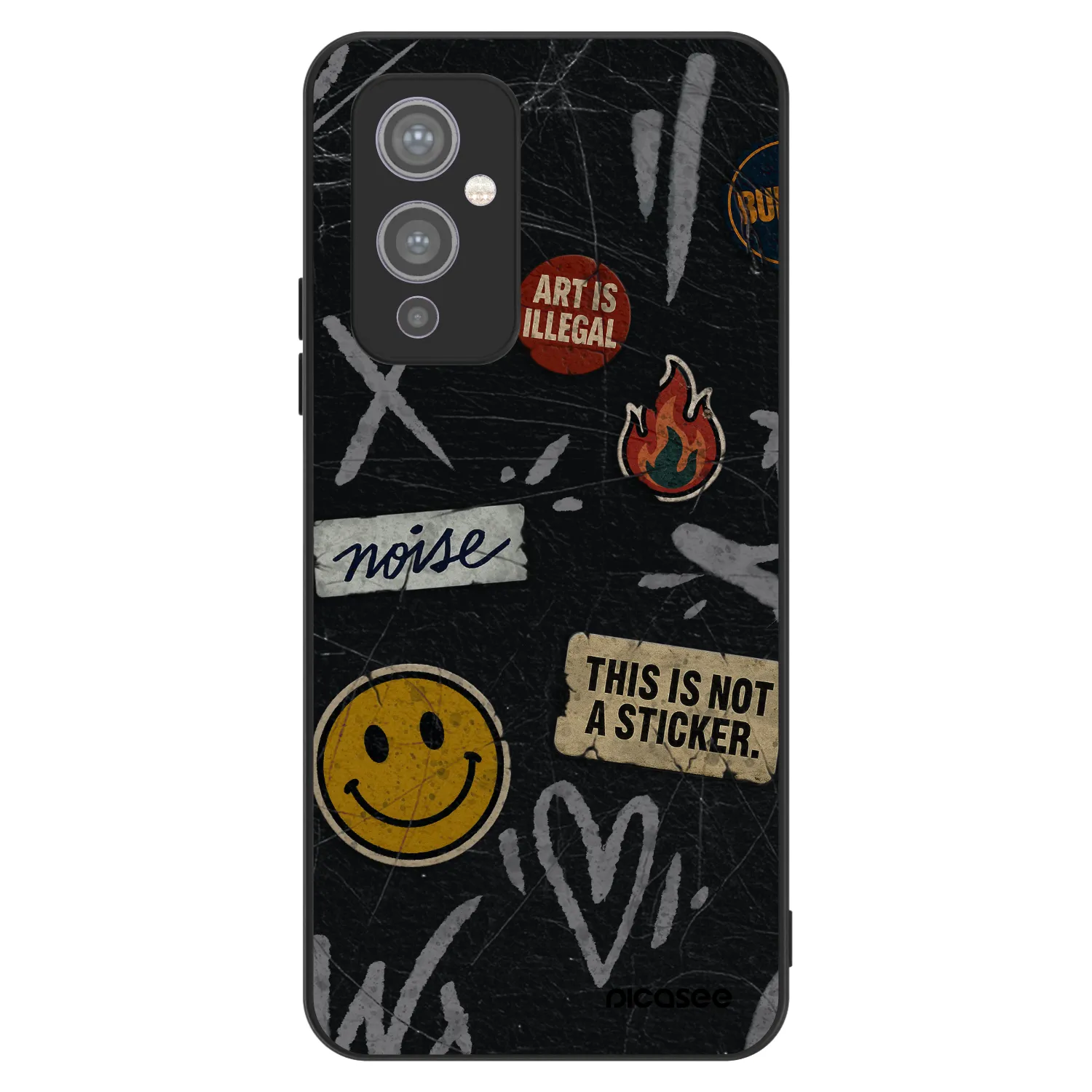 Picasee ULTIMATE CASE für OnePlus 9 - STICKERS x TAGS