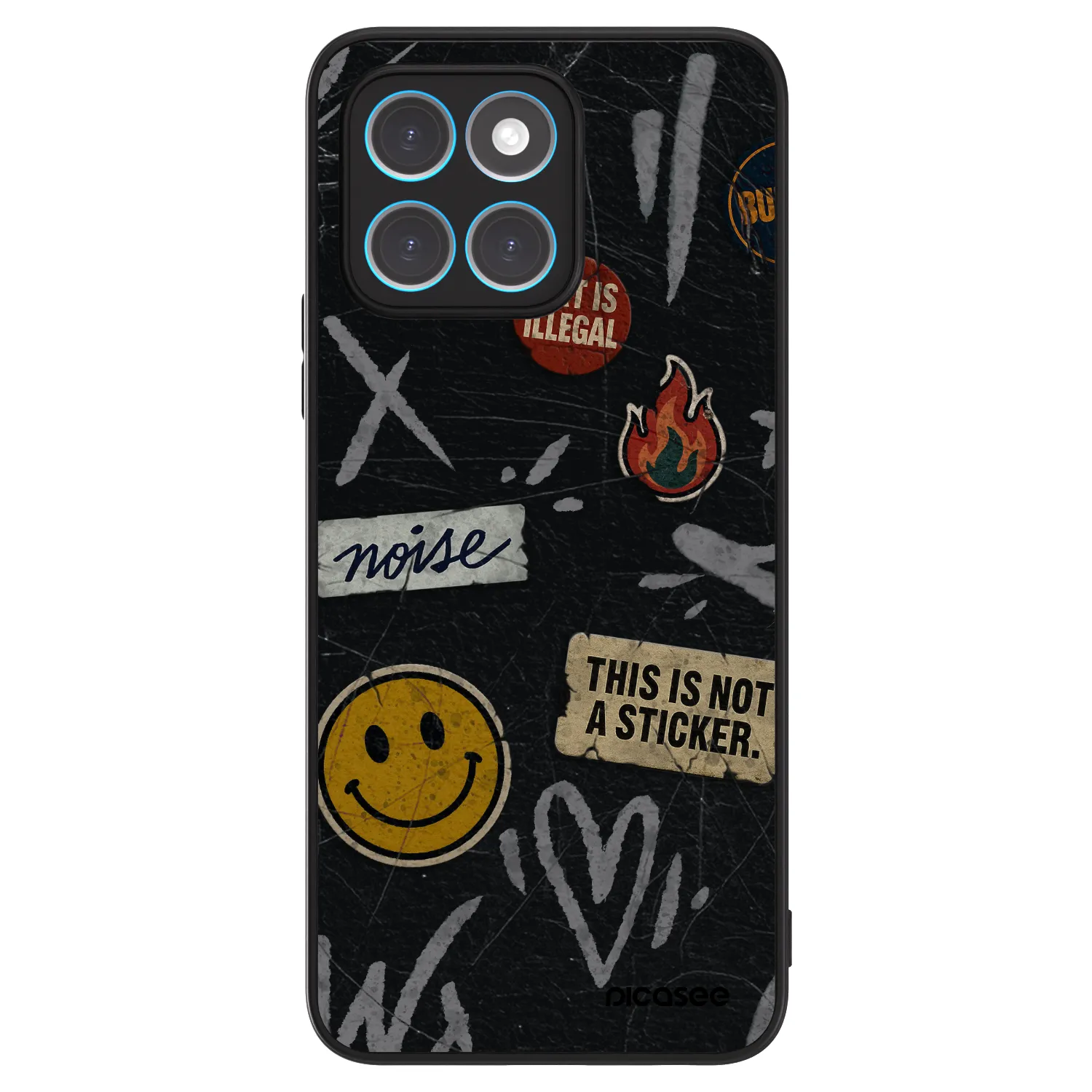 Picasee ULTIMATE CASE für Honor X6 - STICKERS x TAGS