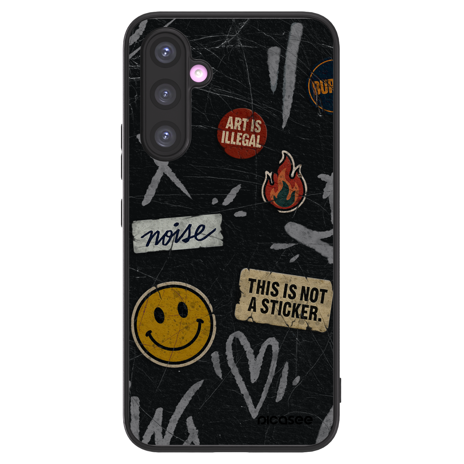 Picasee ULTIMATE CASE für Samsung Galaxy A54 5G A546B - STICKERS x TAGS