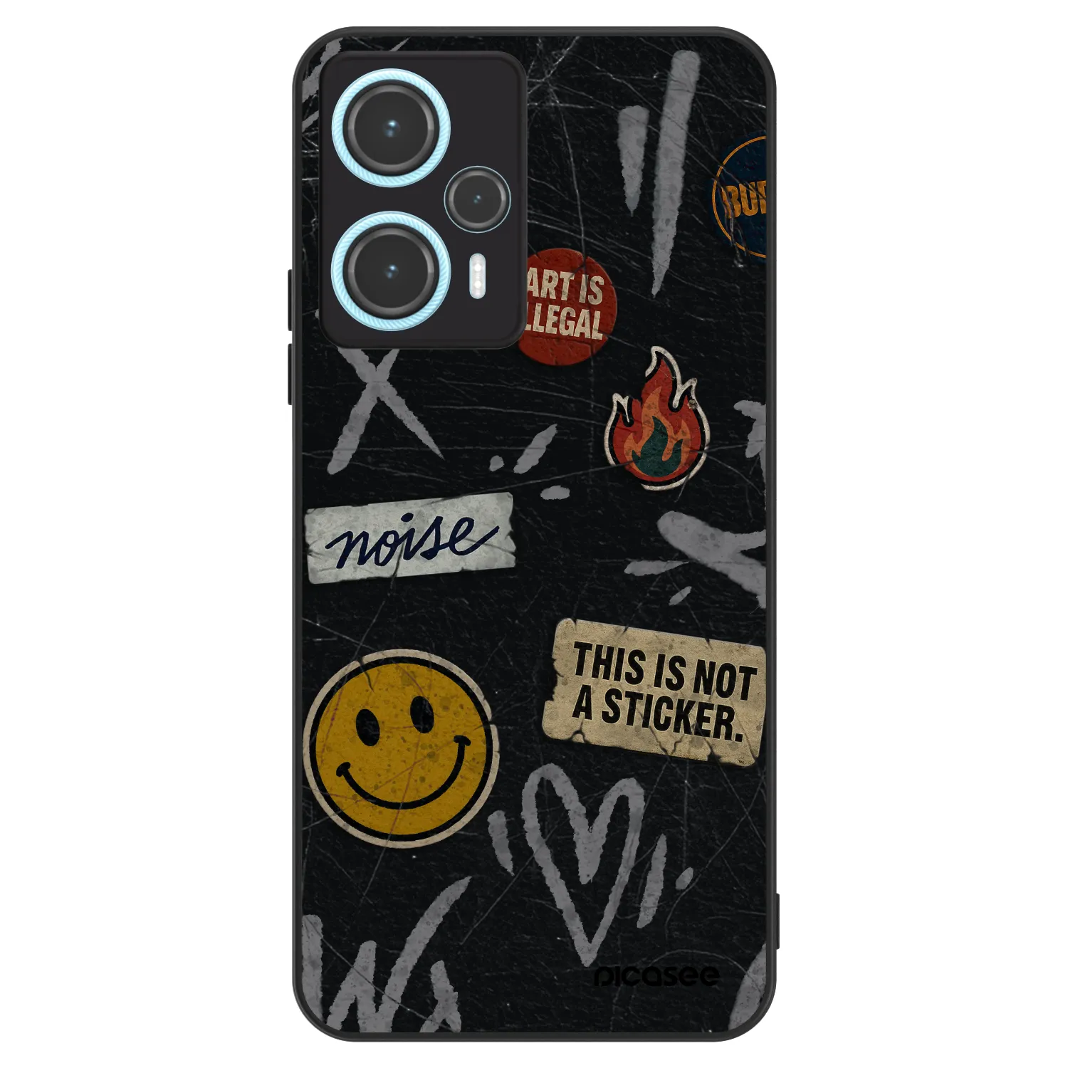 Picasee ULTIMATE CASE für Xiaomi Poco F5 - STICKERS x TAGS