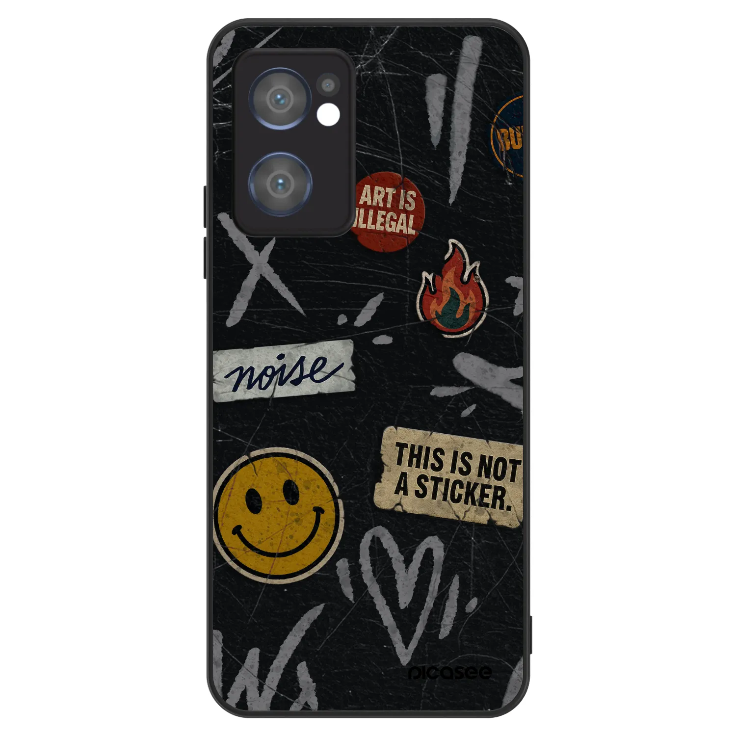 Picasee ULTIMATE CASE für OPPO Reno 7 5G - STICKERS x TAGS