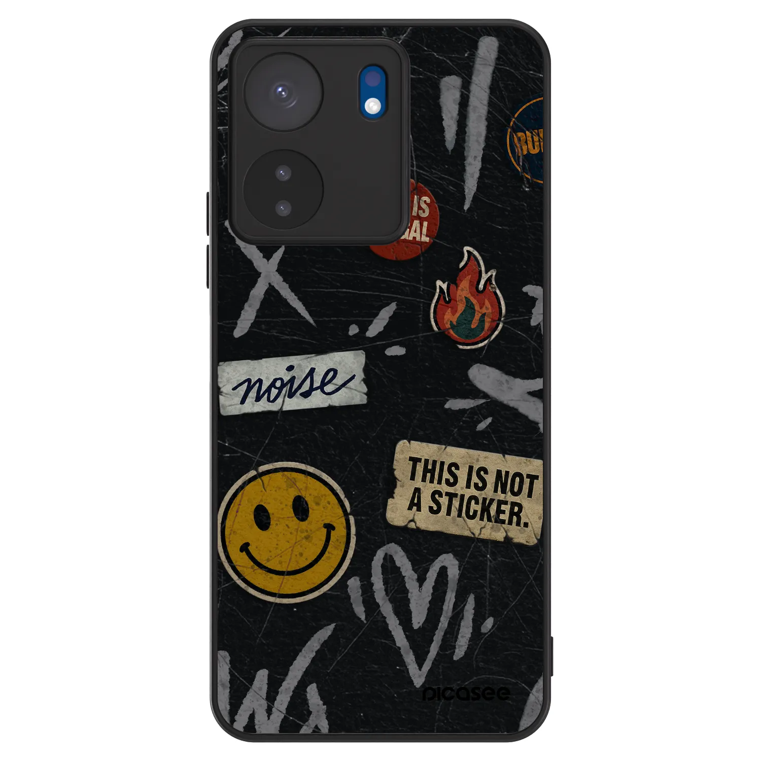 Picasee ULTIMATE CASE für Xiaomi Redmi 13C 4G - STICKERS x TAGS