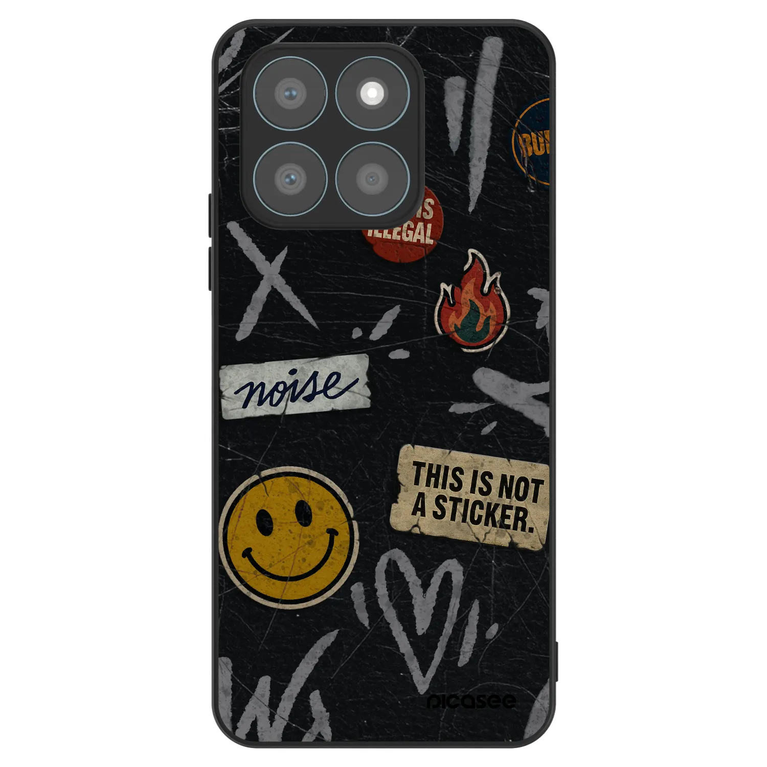 Picasee ULTIMATE CASE für Honor X8b - STICKERS x TAGS