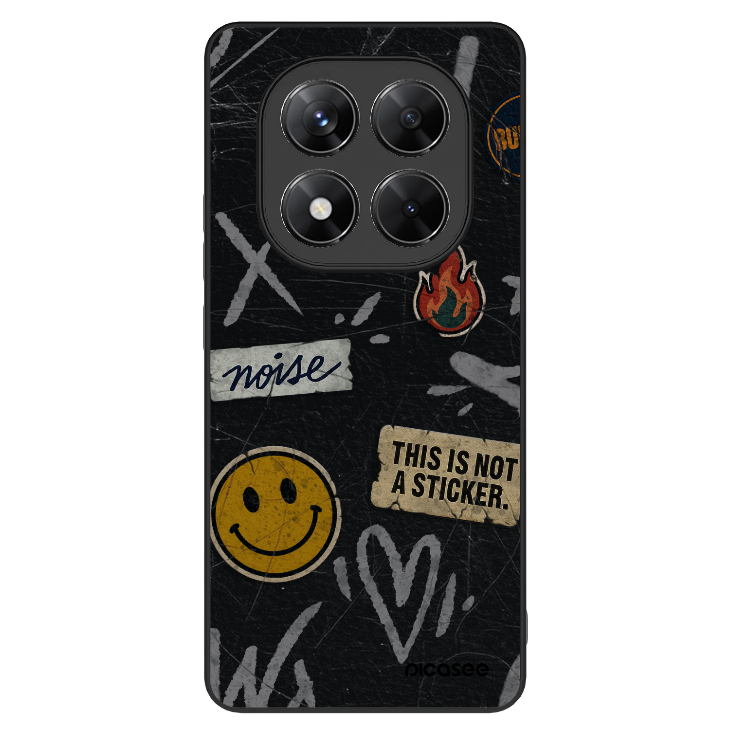 Picasee ULTIMATE CASE für Xiaomi Redmi Note 14 Pro 5G - STICKERS x TAGS