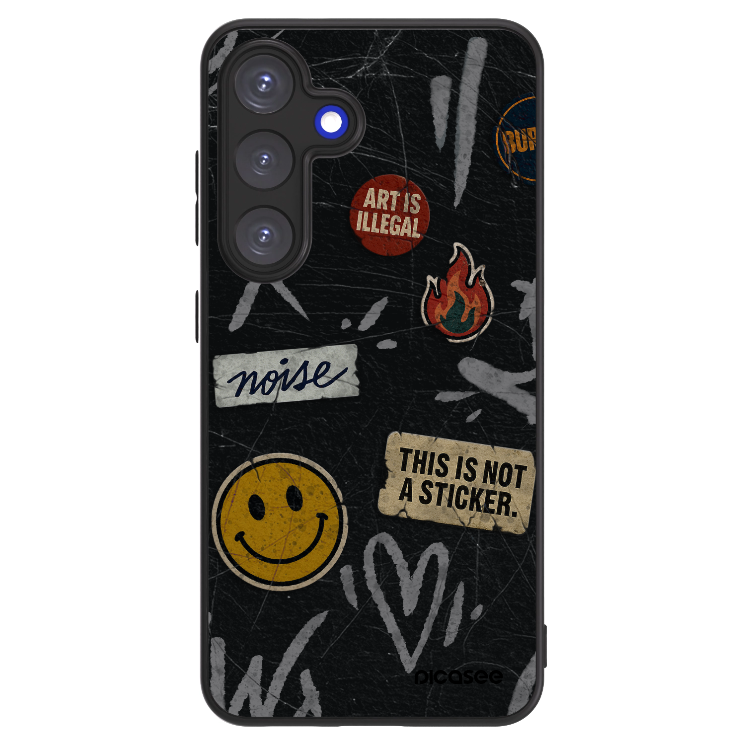 Picasee ULTIMATE CASE für Samsung Galaxy S25 5G - STICKERS x TAGS