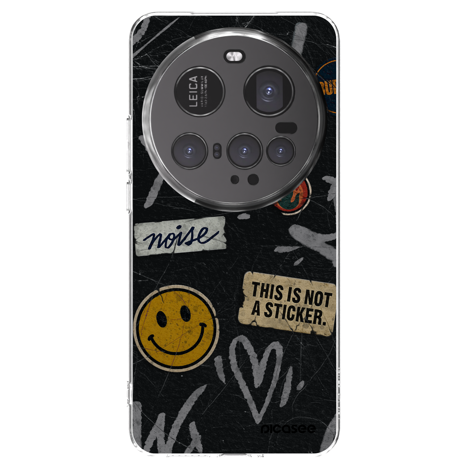 Picasee Xiaomi 15 Ultra Hülle - Transparentes Silikon - STICKERS x TAGS