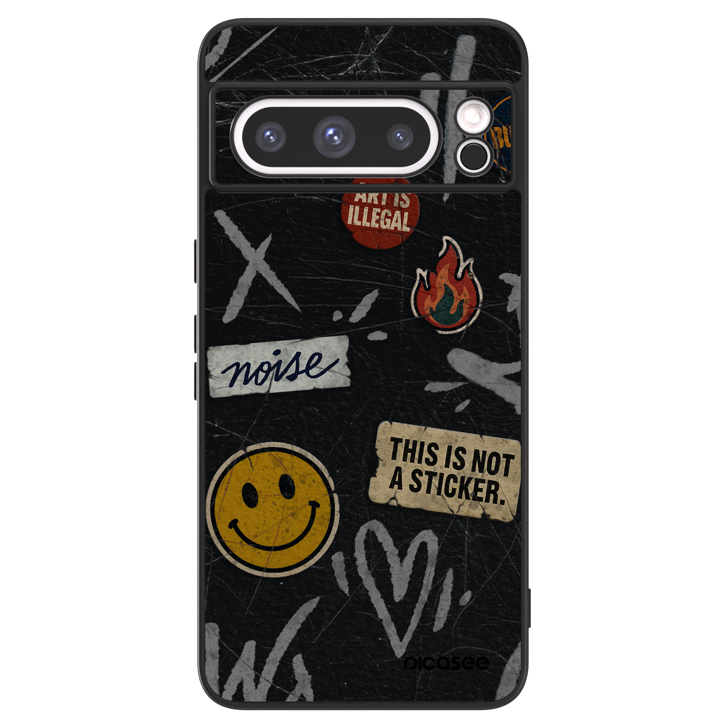 Picasee ULTIMATE CASE für Google Pixel 8 Pro - STICKERS x TAGS