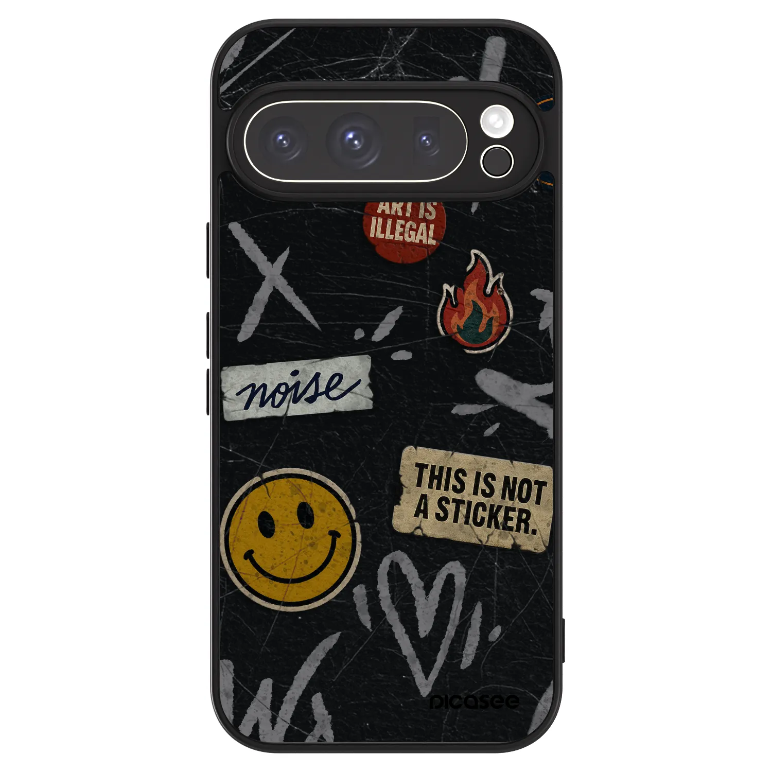 Picasee ULTIMATE CASE für Google Pixel 9 Pro - STICKERS x TAGS