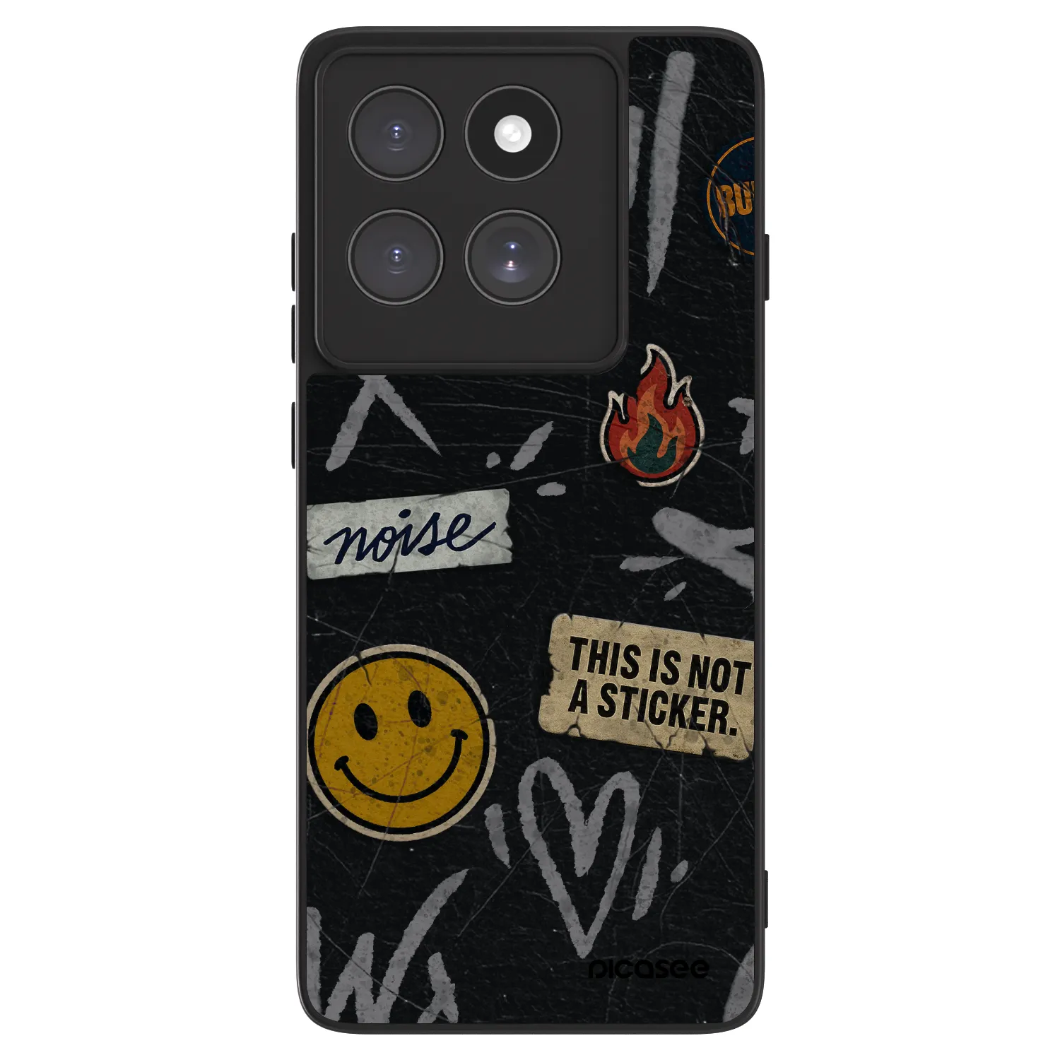 Picasee ULTIMATE CASE für Motorola Edge 60 Fusion - STICKERS x TAGS